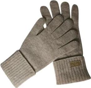 Max Mara Zamianew Ribbed Gloves - Dames - Handschoenen - Beige - ONE Size - Wol - Accessoires