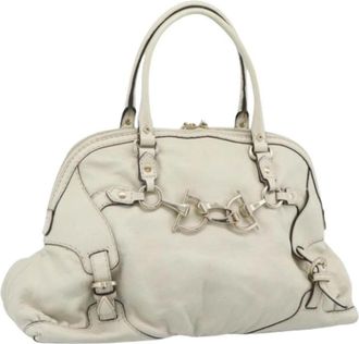 Gucci Pre-owned Vintage Boston Bag - - Pre-owned - Donna - Beige - ONE SIZE