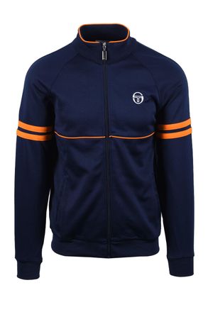 Sergio Tacchini ORION TRACK JACKET MARITIME BLUE/ORANGE PEPPER