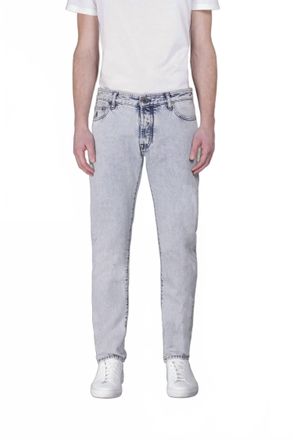 Moorer Mens Pavel Slim Straight Jeans In Blue