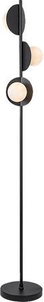 Rabalux Lampada Da Terra Industriale Nera Jules 3xg9 Rabalux