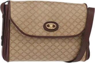 Celine Pre-owned Cross Body Bags, female, Beige, Size: ONE SIZE Pre-owned Vintage Cross Body Bag