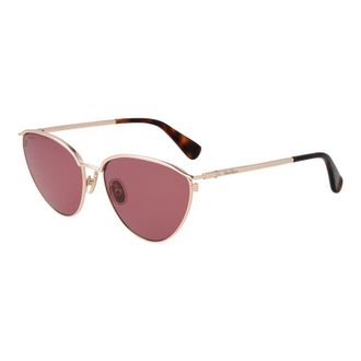 Max Mara Gold Metal Womens Sunglasses