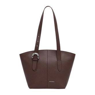 Coccinelle Tote Bags - Dames - Shoppers - Bruin - ONE Size - Leer - Tassen