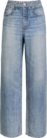 Rag & Bone Rag & Bone Miramar Jeans-print Terry Trousers - Stripe - L (UK14 / L)