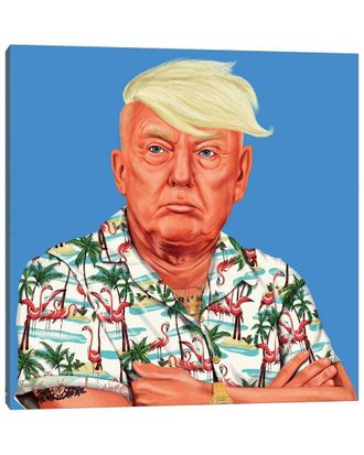 iCanvas Donald Trump By Amit Shimoni Wall Art
