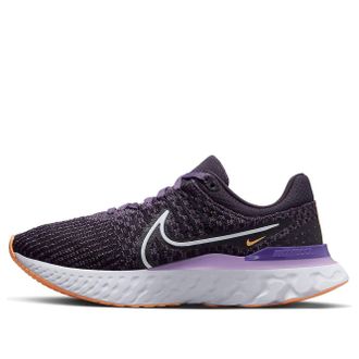 Nike (WMNS) Nike React Infinity Run Flyknit 3 Cave Purple Orange DD3024-502