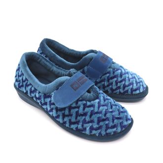 Nordikas TOP LINE WOMAN GLACIAR BLUE HOUSE SNEAKERS, blue, 5 UK