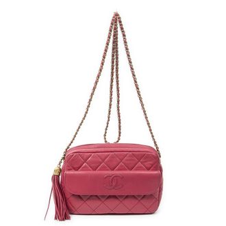 Chanel Small Tassel Camera Crossbody schoudertas