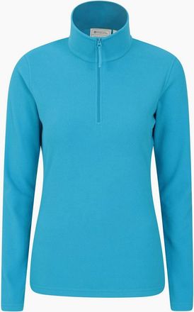 Mountain Warehouse Womens Mountain Warehouse Womens/Ladies Camber II Fleece Top - Blue - Size: 18/20