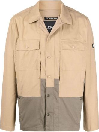 Ralph Lauren S-Lined-Field JAS - Heren - Zomerjassen - Beige - L - Polyester - Jassen