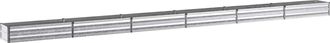 vidaXL Cama De Jard&iacute;n Elevada Plateado 600 X 40 X 24 Cm Galvanizado Vidaxl