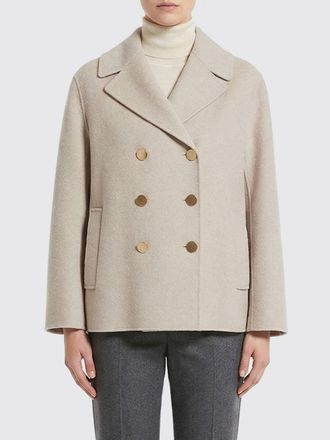 Max Mara Cappotto a doppiopetto in lana vergine s Max Mara