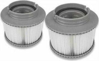Abysse 2pc Filtre,cartouches De Filtre De Piscine,filtre Cartouches De Rechange De Filtre Pour Baignoire,spa,piscine (2pcs)