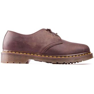 Dr. Martens Mens Dr 1461 Shoes - Brown Leather - Size UK 12