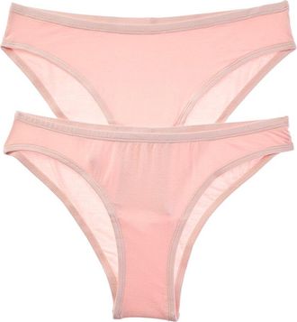 Bambooa Bamboo Set Of 2 Essential Dipped Bikini Brief