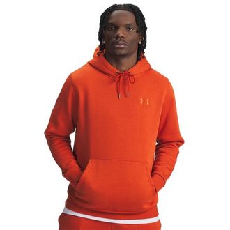 Under Armour Mens Essential Fleece Hoodie - Surplus Orange/Surplus Orange Size XL