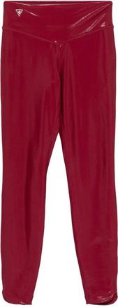 Macron Metallic-effect Logo-patch Performance Leggings