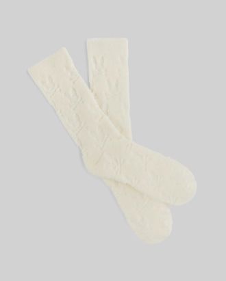 Psycho Bunny Mens Sage Terry Sport Sock 100 WHITE / O/S