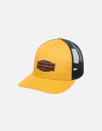 Billabong Mens Billabong Mens Walled Trucker Cap - Yellow/Orange - Size: ONE size