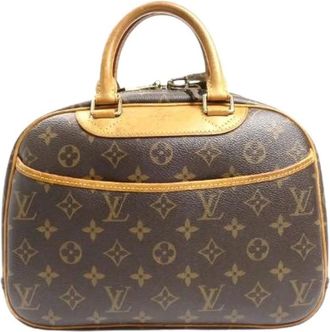 Louis Vuitton Pre-owned Handbags, female, Brown, Size: ONE SIZE Pre-owned Canvas Handbag
