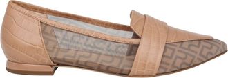 Högl Schoenen, Dames, Beige, 37 1/2 EU, Leer, Slip-On Amber