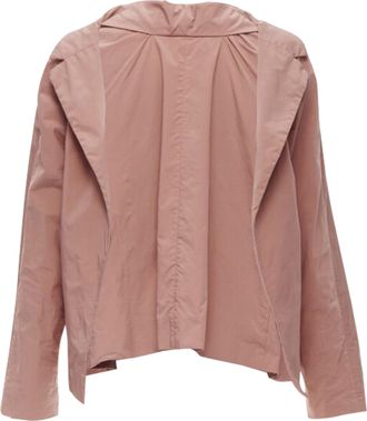 Marni polyamide nylon spread collar blazer jacket