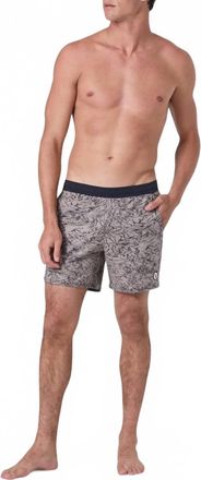 Vuori Clothing Maverick Volley Shorts In Mocha Sand