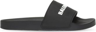 Balenciaga Pool Slide Sandaal - Dames - Sandalen - Zwart - 36 EU - Schoenen