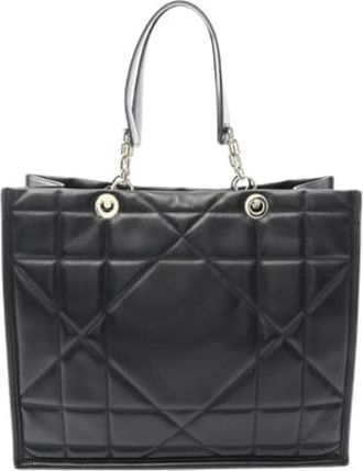 Dior Pre-owned Essential tote - Dames - Vintage Handtas - Zwart - ONE Size - Leer - Vintage