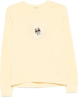 Karl Lagerfeld Donna, Felpe, Giallo, M, new