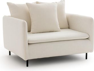 La Redoute Interieurs Fauteuil XL linnen/viscose, Ivete