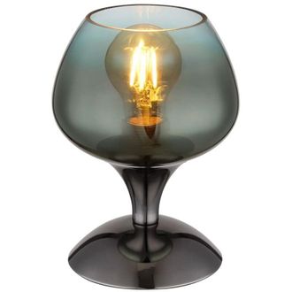 Globo Lighting Globo - lámpara de mesa - MAXY - verde - vidrio - Ø 15cm - E27