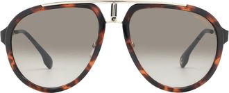 Carrera Brown Gradient Pilot Unisex Sunglasses CARRERA 1003/SSAM 02IK/HA 58