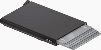 Secrid Mens SECRID MAGSAFE CARD PROTECTOR BLACK - Size: 1 size