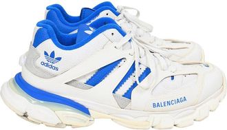 Balenciaga Mens Polyurethane X Adidas Forum Trainer (Authentic Pre-Loved)