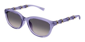 Gucci GG2062SA Asian Fit 004 Womens Sunglasses Purple Size 54