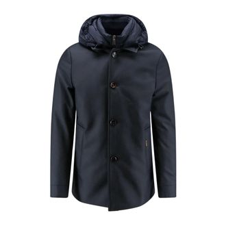 Moorer Giaccone Jas - Heren - Winterjassen - Blauw - 3XL - Jassen