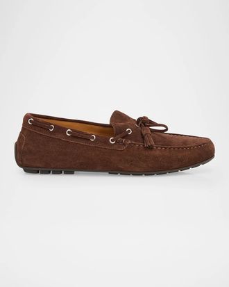 Ralph Lauren Harold Tassel Suede Driving Shoes