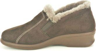 Rohde Schoenen, Dames, Bruin, 34 1/2 EU, Wol, Bruin Daim Gesl. +Wol
