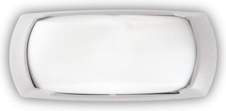 Ideal Lux Ideal Lux - Francy - 1 L&aacute;mpara De Pared Exterior Blanca Ip66, E27