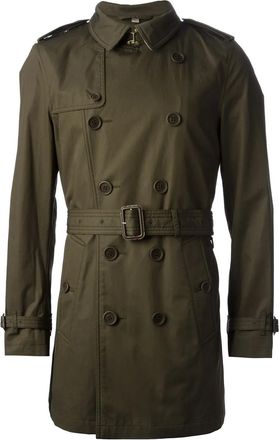 Burberry classic trench coat - Verde