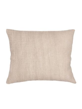 Anaya with Love So Soft Linen Luxe Blue Dutch Euro Pillow with Down Alternative Insert in Warm Beige at Nordstrom, Size 28X36