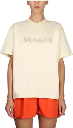 Sunnei Sunnei, Donna, Top, Beige, L, new
