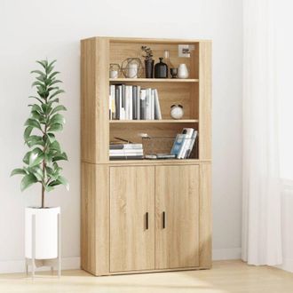 vidaXL Credenza Rovere Sonoma in Legno Multistrato - Vidaxl