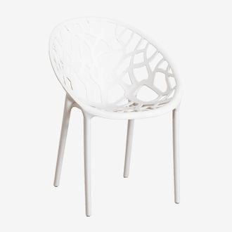 Sklum Sklum - Pack De 2 Sillas De Comedor Apilables En Polipropileno Ores