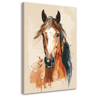 Feeby Impresi&oacute;n De Imagen, Retrato De Caballo Animales, 70x100