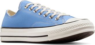 Converse Chuck Taylor 70 Low Top Sneaker in Open Sky/Egret/Black at Nordstrom Rack, Size 11.5