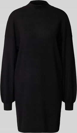 Vero Moda Loose Fit Strickkleid aus Viskose-Mix Modell NANCY in Black, Größe XL