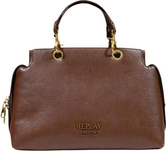 Replay Tassen, Dames, Bruin, ONE Size, Bags